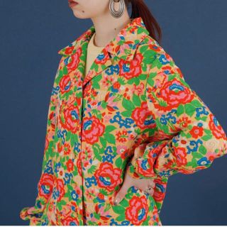 エディットフォールル(EDIT.FOR LULU)のquaint vintage flower jacket(シャツ/ブラウス(長袖/七分))