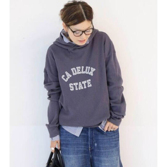 DEUXIEME CLASSE(ドゥーズィエムクラス)のDeuxieme Classe   CALUX HOODIE DELUXE   レディースのトップス(パーカー)の商品写真