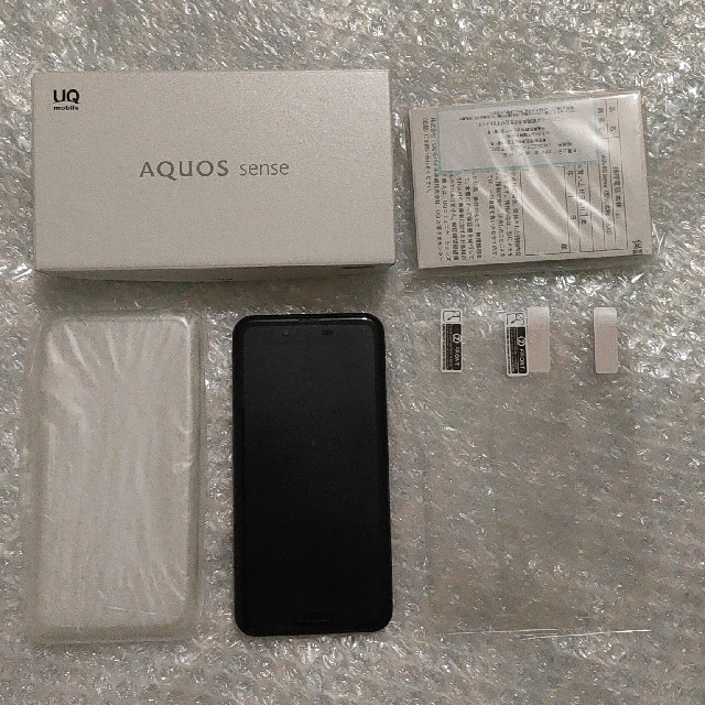 SHARP(シャープ)のAQUOS sense SHV40 Velvet Black 中古美品 スマホ/家電/カメラのスマートフォン/携帯電話(スマートフォン本体)の商品写真