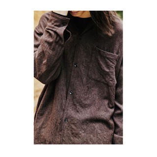コモリ(COMOLI)のYT様専用comoli ウールシャツ　20SS 20AW size3(シャツ)