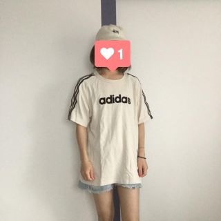 アディダス(adidas)のadidas ロゴTEE(Tシャツ/カットソー(半袖/袖なし))