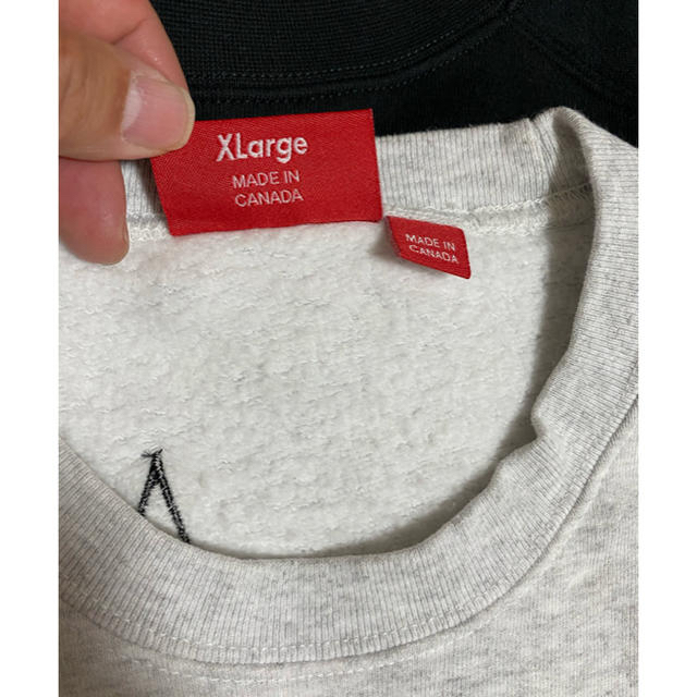 supreme stars crewneck ash grey XLサイズ スウェット