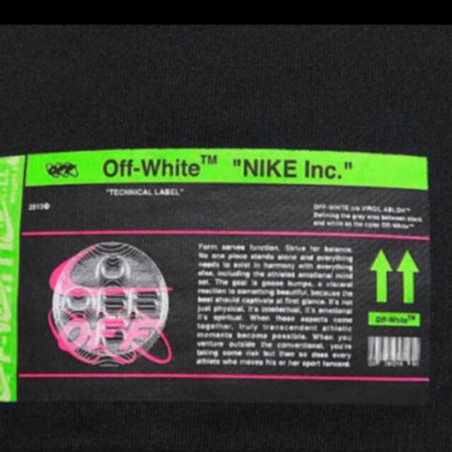 本物 正規品 off-white nike コラボ パーカー 即完売 tシャツ