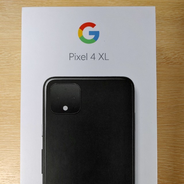 新版 未使用 SIMフリー ブラック 128GB Pixel4XL Google