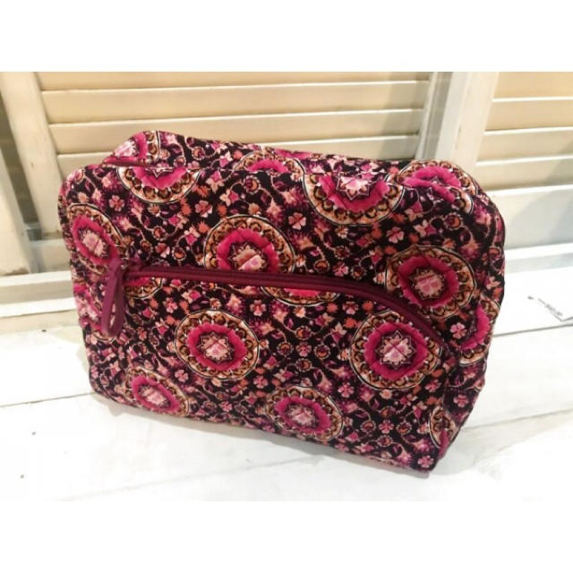 Vera Bradley(ベラ ブラッドリー)キルティングポーチ　レッド