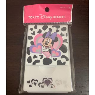 ディズニー(Disney)の【未使用】あぶらとり紙♡ミニー♡カードケース(あぶらとり紙)