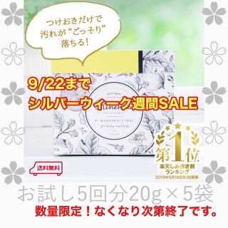 リネンナ#1　お試し5回分　100g(洗剤/柔軟剤)