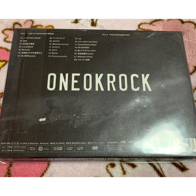 ONE OK ROCK(ワンオクロック)のONE OK ROCK LIVEDVD エンタメ/ホビーのDVD/ブルーレイ(ミュージック)の商品写真