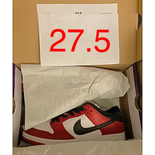 靴/シューズNike sb dunk low pro Chicago  27.5 シカゴ