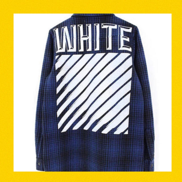 本物 正規品 off-white チェックシャツ ブルゾン パーカー tシャツ