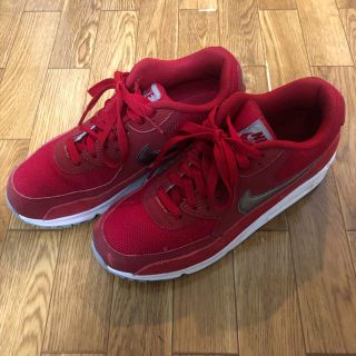 ナイキ(NIKE)のNIKE AIR MAX レッド　24cm レディース(スニーカー)