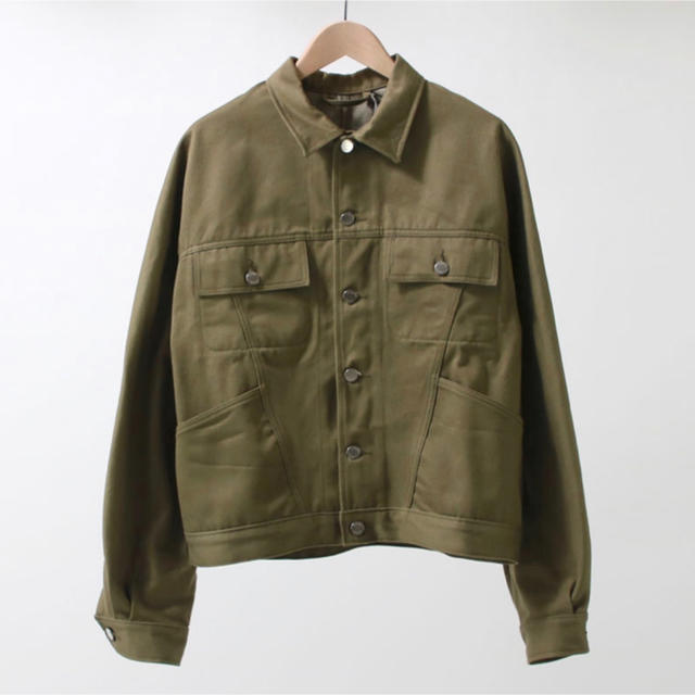 SUNSEA(サンシー)の[新品]E.TAUTZ DENIM JACKET MILITARY  メンズのパンツ(デニム/ジーンズ)の商品写真