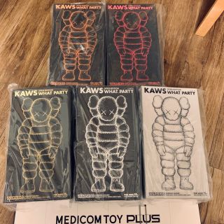 メディコムトイ(MEDICOM TOY)のKAWS What Party フィギュア5体セット(その他)