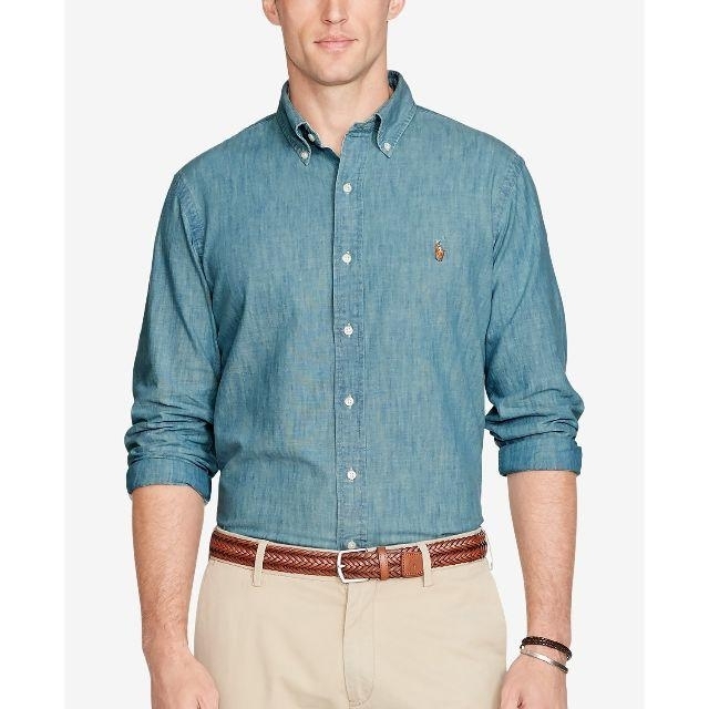 Polo Ralph Lauren 新品 ラルフローレン ボーイズxl 日本メンズmサイズ シャンブレーシャツ の通販 By Rinrin S Shop ポロラルフローレンならラクマ Polo Ralph Lauren 新品 ラルフローレン ボーイズxl 日本メンズmサイズ シャンブレーシャツ の通販 By Rinrin S Shop ポロラルフローレンならラクマ