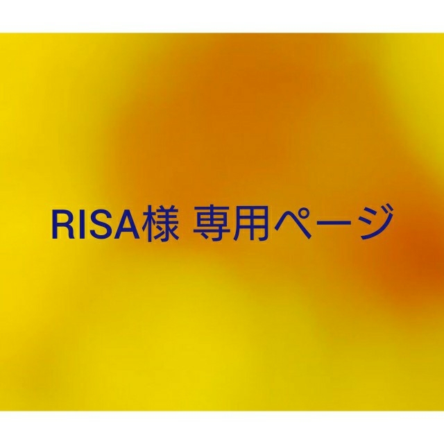 RISA様 専用ページの通販 by みゃーこ's shop｜ラクマ