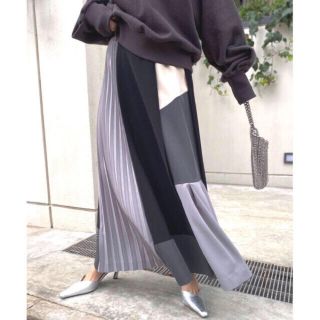 アメリヴィンテージ(Ameri VINTAGE)のAmeri VINTAGE COLOR SCHEME SKIRT(ロングスカート)