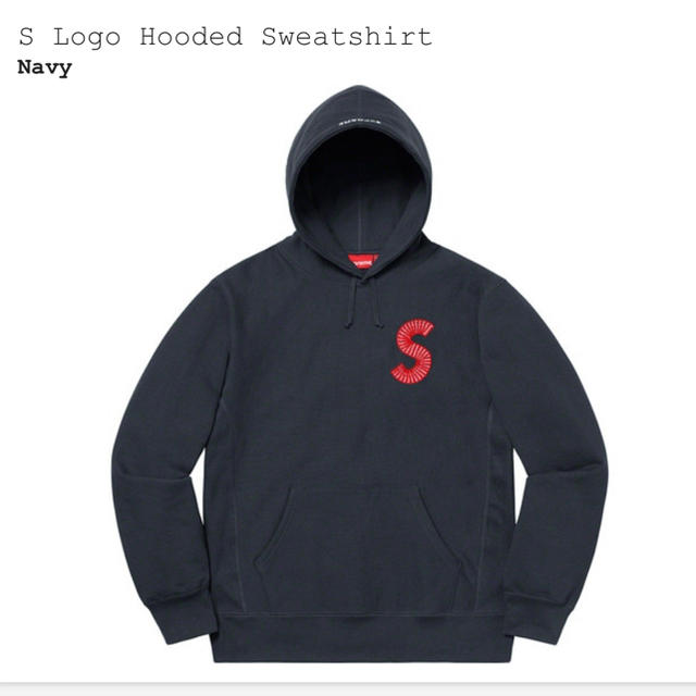 最新作の S LOGO Hooded sweatshirt パーカー supreme パーカー