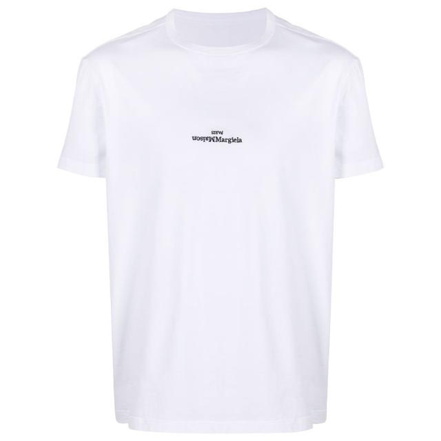 Maison Margiela 20ss ロゴ刺繍Tシャツ-