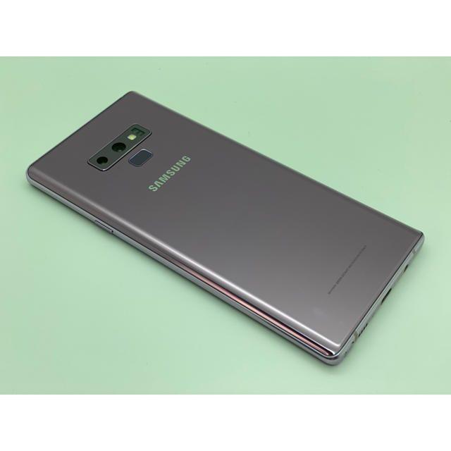 SIMフリー galaxy note9 128GB ラベンダーパープル スマホ/家電/カメラのスマートフォン/携帯電話(スマートフォン本体)の商品写真