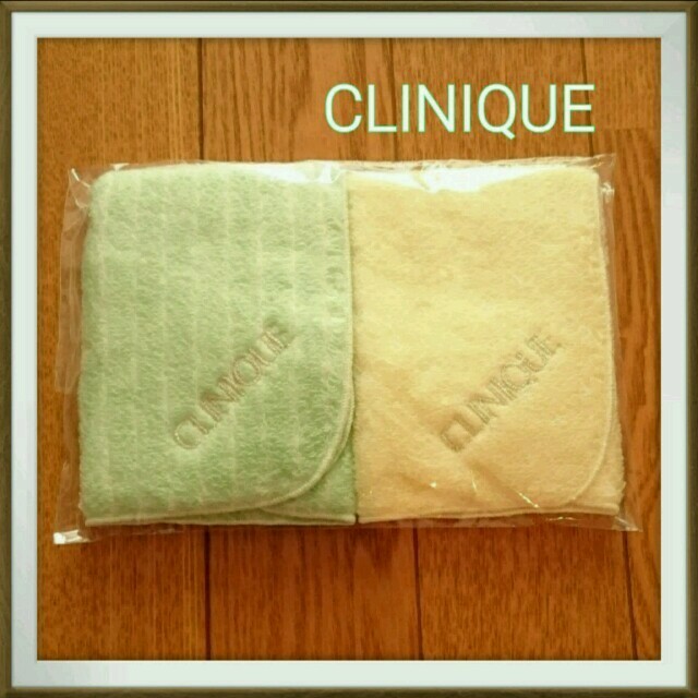 CLINIQUE(クリニーク)のでぃら,様専用  タオルハンカチセット レディースのファッション小物(ハンカチ)の商品写真