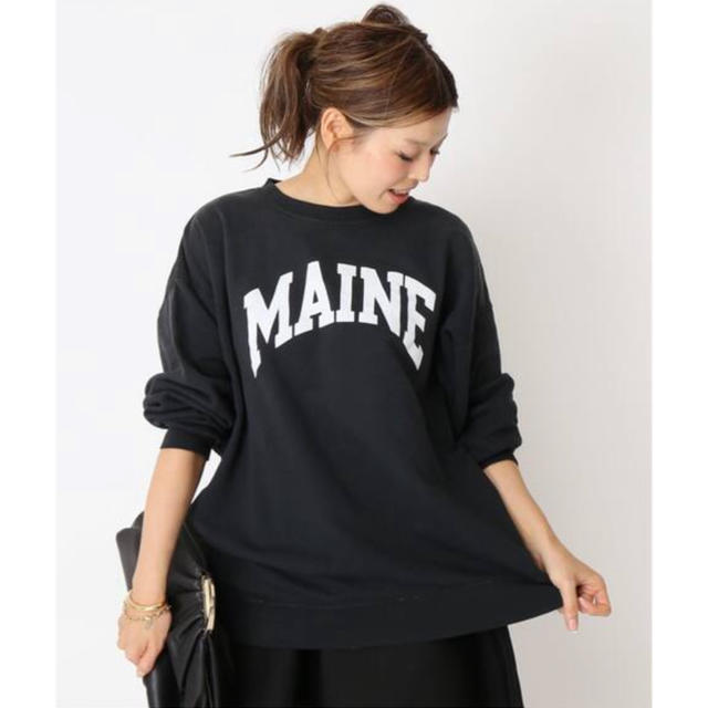 DEUXIEME CLASSE(ドゥーズィエムクラス)のタグ付き新品⭐️Deuxieme Classe／MAINE vintage レディースのトップス(トレーナー/スウェット)の商品写真