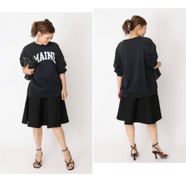 DEUXIEME CLASSE(ドゥーズィエムクラス)のタグ付き新品⭐️Deuxieme Classe／MAINE vintage レディースのトップス(トレーナー/スウェット)の商品写真