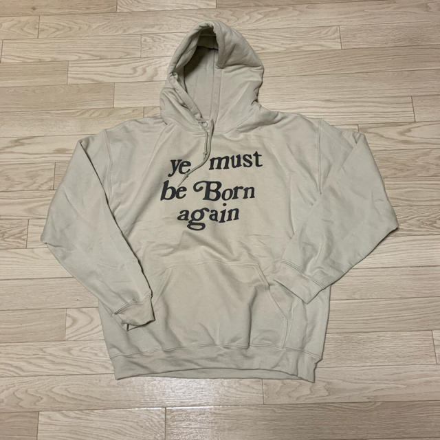 FEAR OF GOD(フィアオブゴッド)のSeason2 / Born Again Hoodie ベージュ Lサイズ メンズのトップス(パーカー)の商品写真