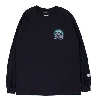ミハラヤスヒロ(MIHARAYASUHIRO)の【WIND AND SEA × MYne】Logo Long sleeve T(Tシャツ/カットソー(七分/長袖))