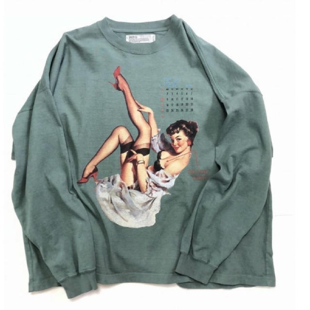 トップスDAIRIKU  Pinup Girl Long Sleeve Tee