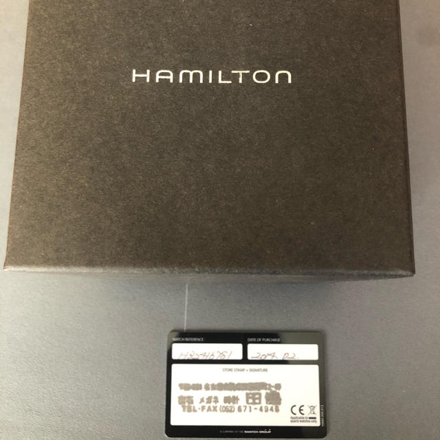 Hamilton(ハミルトン)のスピリットオブリバティ メンズの時計(腕時計(アナログ))の商品写真