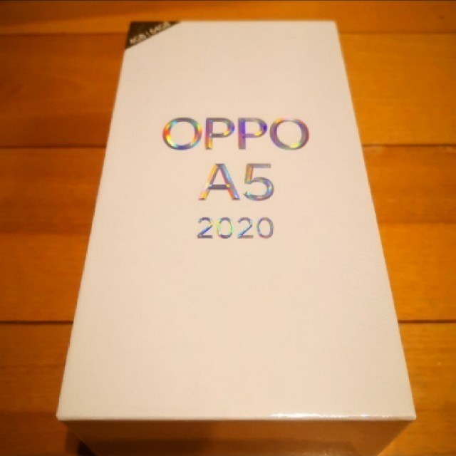 oppo A5　2020　ブルー　新品未使用