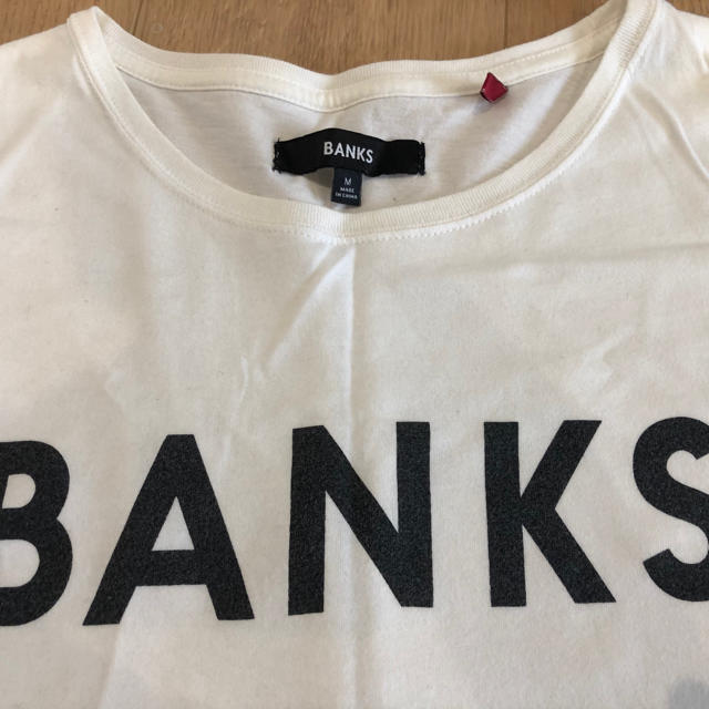 Ron Herman(ロンハーマン)のBANKS メンズ　Tシャツ　Mサイズ メンズのトップス(Tシャツ/カットソー(半袖/袖なし))の商品写真