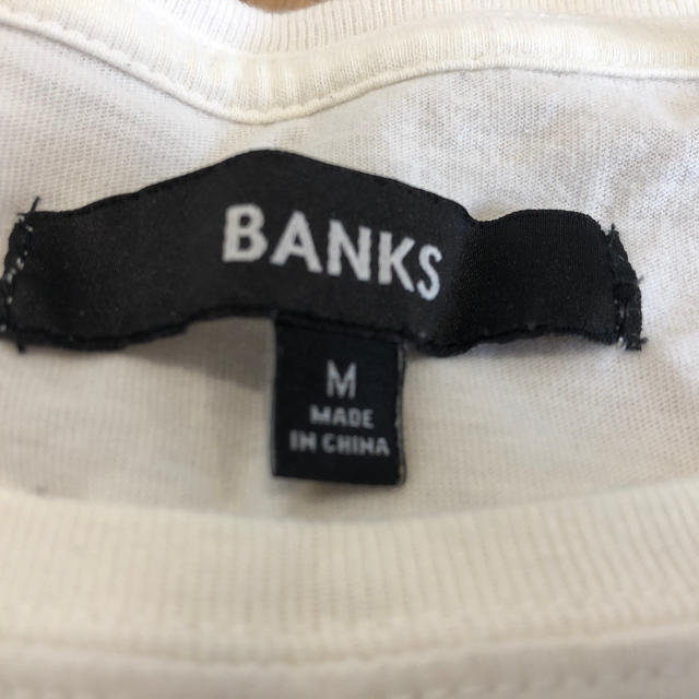 Ron Herman(ロンハーマン)のBANKS メンズ　Tシャツ　Mサイズ メンズのトップス(Tシャツ/カットソー(半袖/袖なし))の商品写真