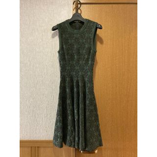 アズディンアライア(Azzedine Alaïa)の新品同様　アライア　ドレス　カーディガンセット　サイズ36(ひざ丈ワンピース)