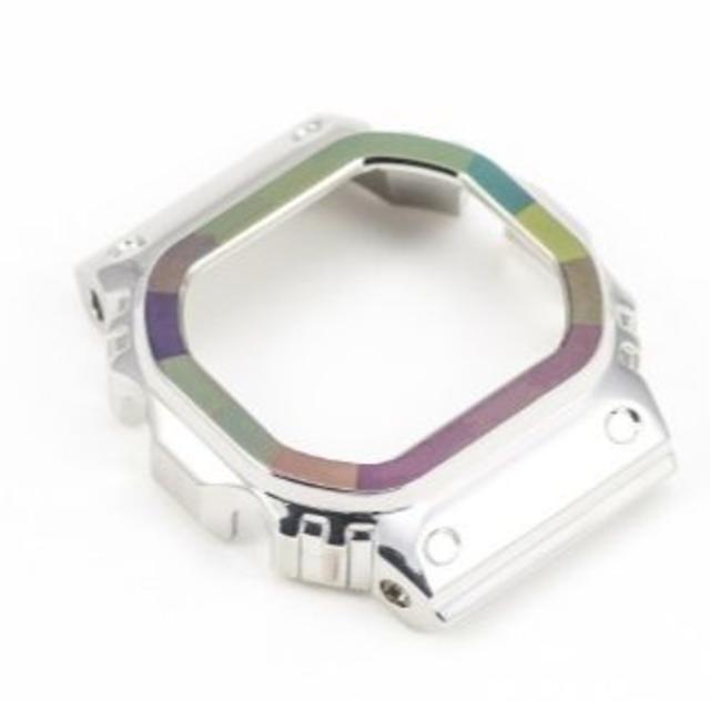 G-SHOCK(ジーショック)のラスト1　ジーショック 5600型 カラフル メタル ベゼル ケース ステンレス メンズの時計(その他)の商品写真