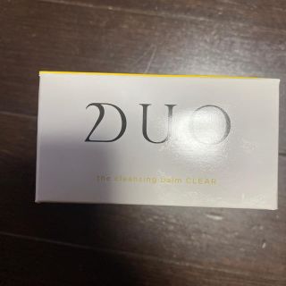 DUO  デュオ ザ クレンジングバーム クリア  90g(クレンジング/メイク落とし)