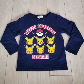 ポケモン(ポケモン)の長袖　110〜120cm　ピカチュウ　ポケットモンスター(Tシャツ/カットソー)