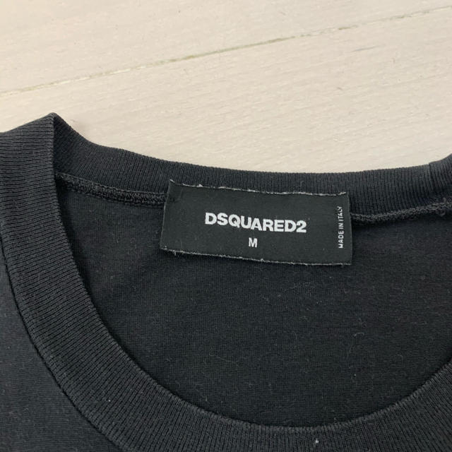 DSQUARED2(ディースクエアード)のディースクエアード　Tシャツ　M 最終値下げ メンズのトップス(Tシャツ/カットソー(半袖/袖なし))の商品写真