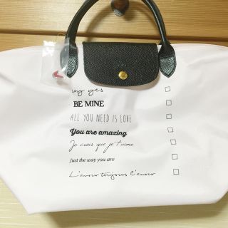 ロンシャン(LONGCHAMP)のロンシャンプリアージュ♡バレンタイン限定(トートバッグ)