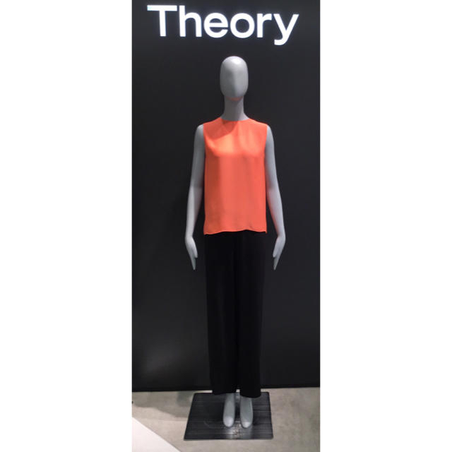 Theory 19aw シルクブラウス