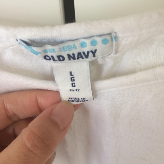 Old Navy(オールドネイビー)のOLDNavy ポンチョ風 シャツ キッズ/ベビー/マタニティのキッズ服女の子用(90cm~)(Tシャツ/カットソー)の商品写真