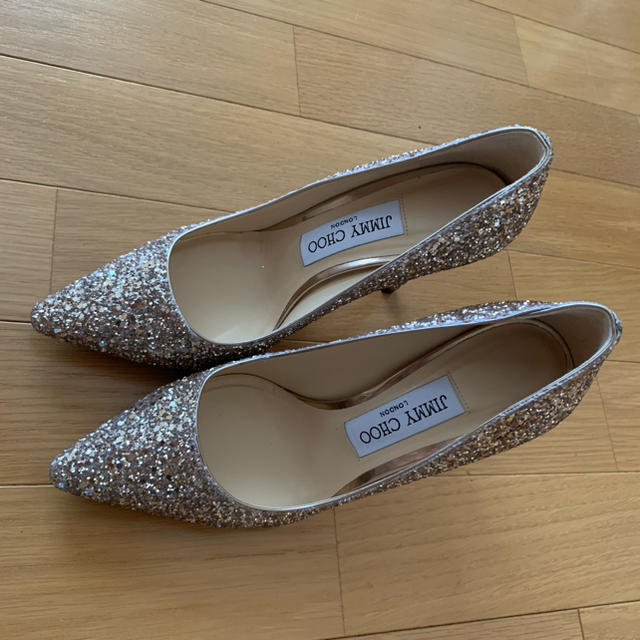 【箱、袋付き】jimmy choo ROMY 100 22.5cm