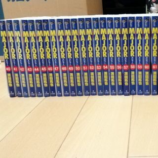 ショウガクカン(小学館)の【るいなき様】メジャー MAJOR 40～78巻　オマケ付き　焼けあり(全巻セット)