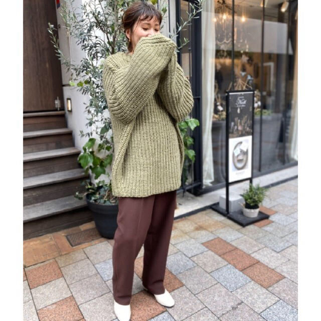 TODAYFUL(トゥデイフル)の(haru様専用) Oversize Braid Knit トゥデイフル レディースのトップス(ニット/セーター)の商品写真