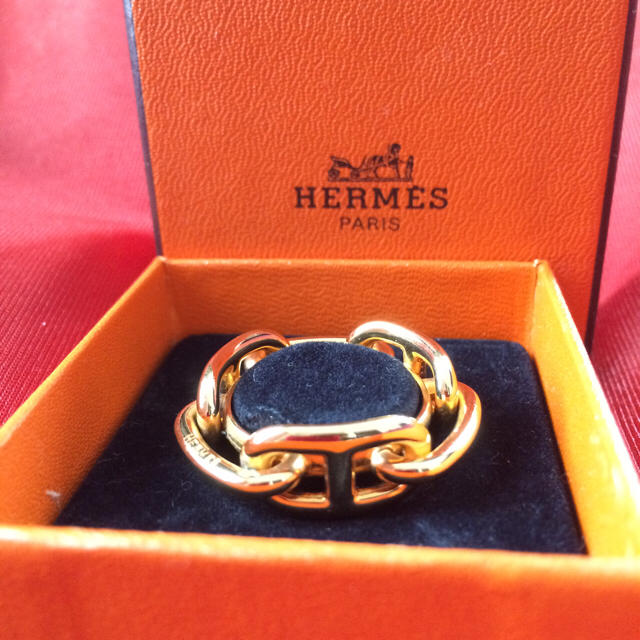 Hermes(エルメス)の【美品】エルメス♡スカーフリング レディースのファッション小物(その他)の商品写真