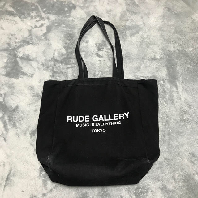 RUDE GALLERY(ルードギャラリー)のRUDE GALLERY トートバッグ  黒 メンズのバッグ(トートバッグ)の商品写真