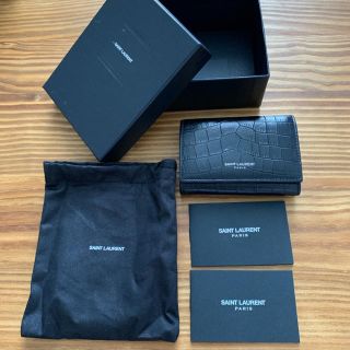 サンローラン(Saint Laurent)のSAINT LAURENT サンローラン　クロコキーケース(キーケース)