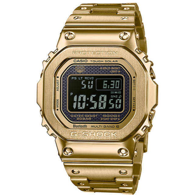 GoldゴールドG-SHOCK GMW-B5000GD-9JF フルメタル ゴールド メンズ