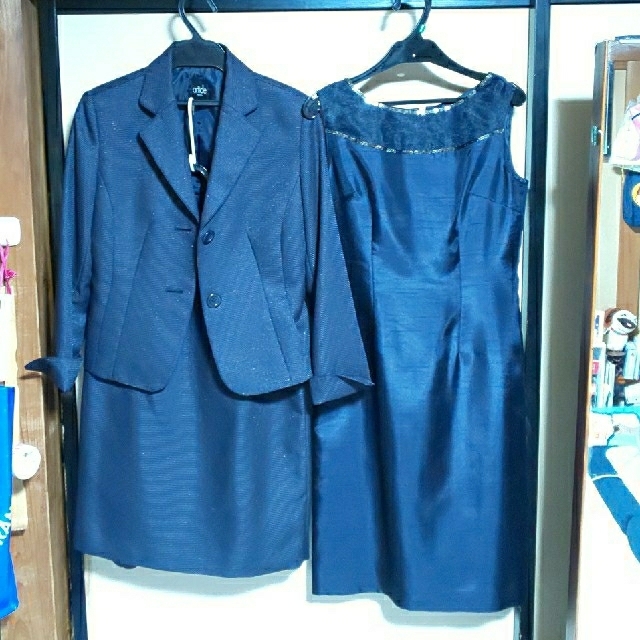 レディース スーツ 3点セット オケージョン レディースのフォーマル/ドレス(スーツ)の商品写真