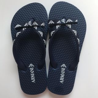 アルマーニ ジュニア(ARMANI JUNIOR)のARMANI JUNIOR ビーチサンダル 17cm(サンダル)